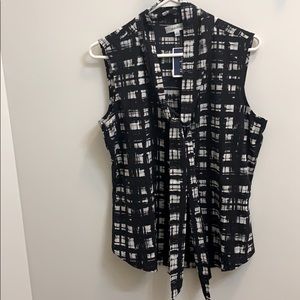 NWT Calvin Klein sleeveless blouse